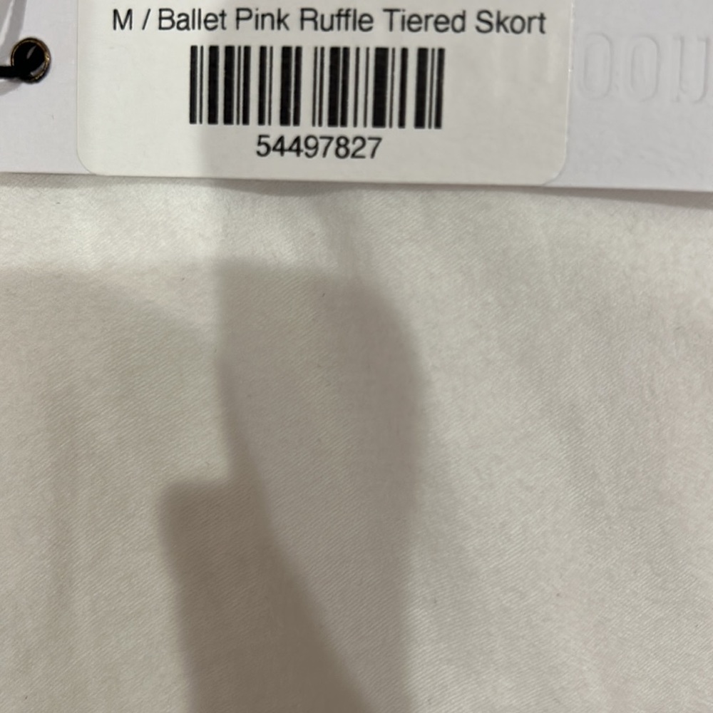 Light pink ruffle mini skirt - Picture 3 of 3